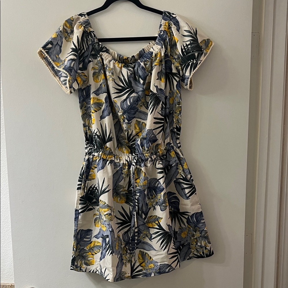 Floral Print Mini Dress